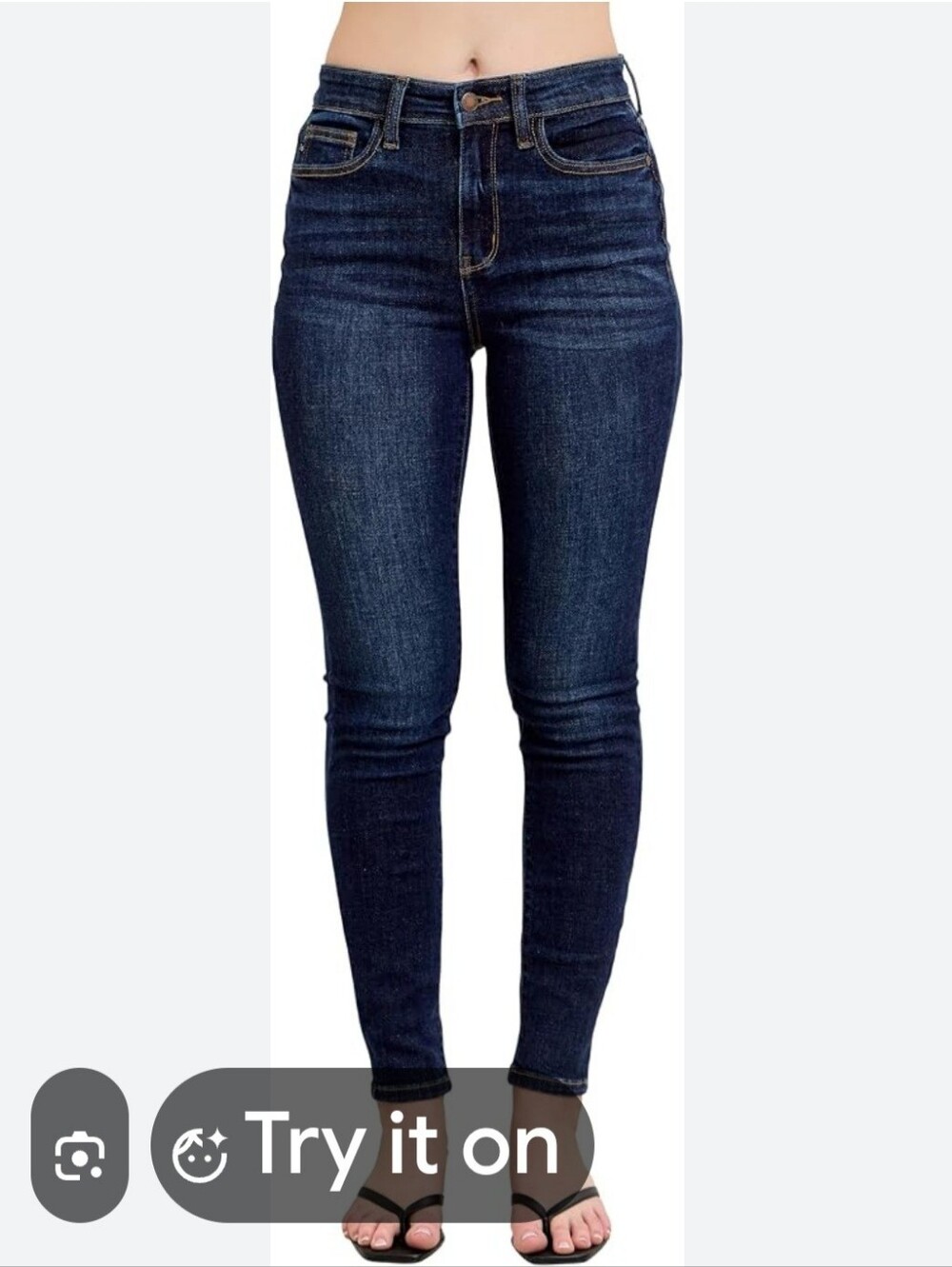 Judy Blue Women’s Dark Blue Skinny Jeans Size 29